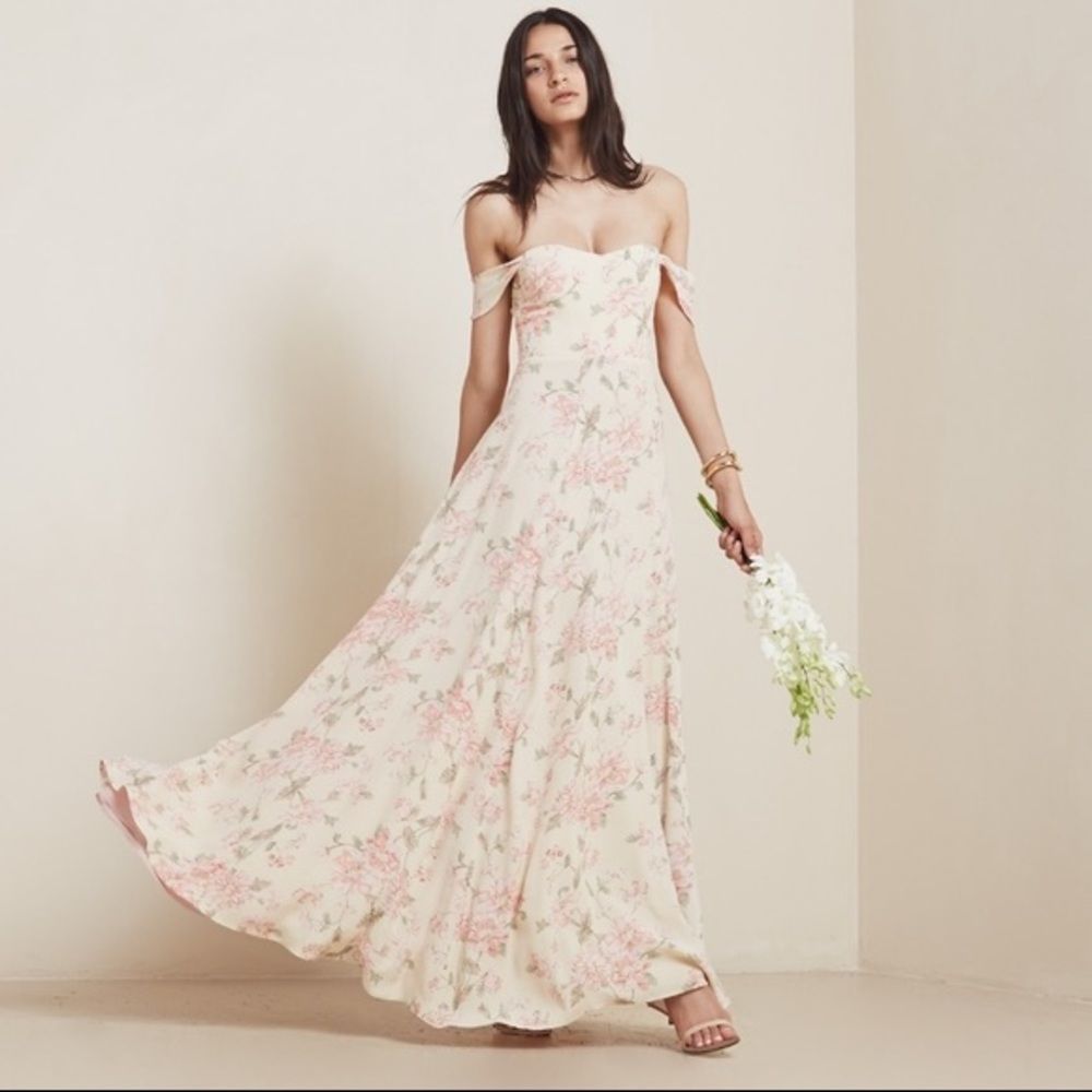 Reformation Constance Dress Edith Size large NWT